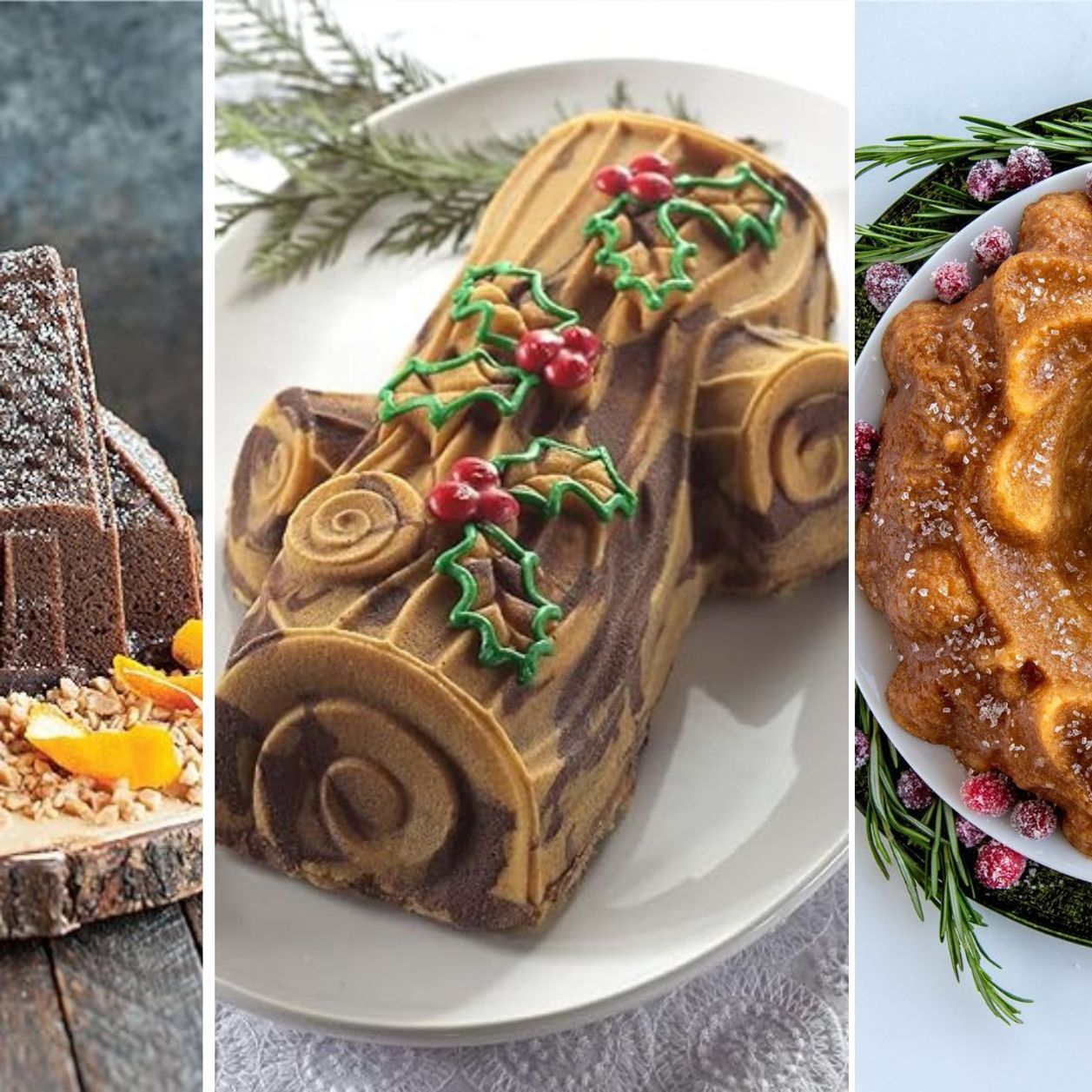 Les 5 moules à gâteaux féériques de Noël