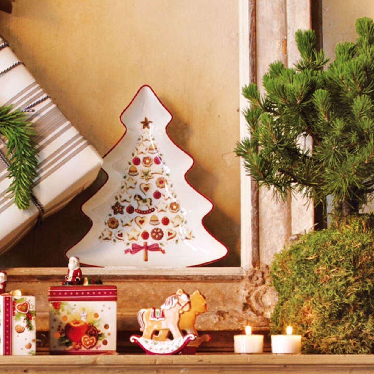 Plat sapin Villeroy & Boch, 30 euros